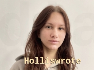 Holliswrote