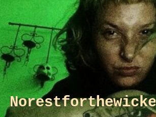 Norestforthewicked