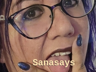 Sanasays